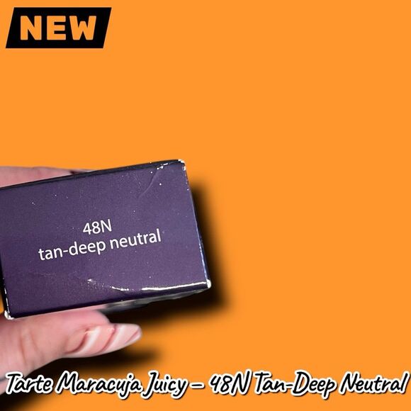 New in Box | Tarte Maracuja Juicy Glow Foundation – 48N Tan-Deep Neutral | 30 mL - Picture 2 of 6